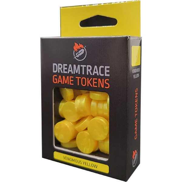 Venomous Yellow: DreamTrace Gaming Tokens