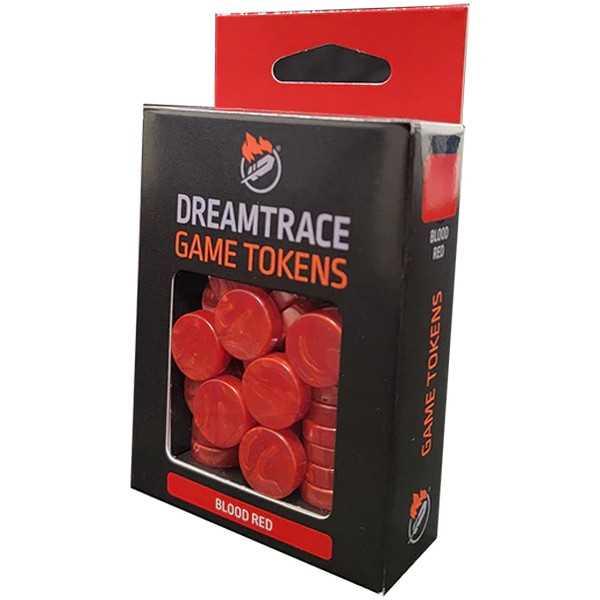 Blood Red: DreamTrace Gaming Tokens