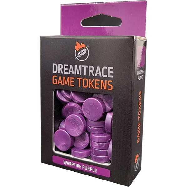 Warpfire Purple: DreamTrace Gaming Tokens