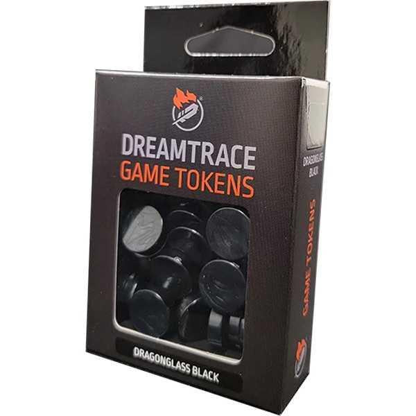 Dragonglass Black: DreamTrace Gaming Tokens