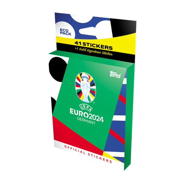 Official Euro 2024 Sticker Eco Pack