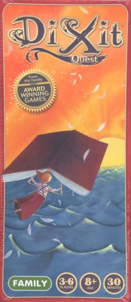 Dixit Exp 2: Quest front of box