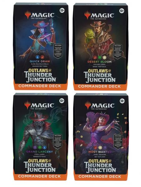 MTG: Outlaws of Thunder Junction Commander Deck Rules of Play MTG: Outlaws of Thunder Junction Commander Deck Rules of Play