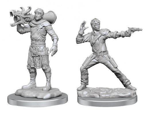 Human Artificer & Human Apprentice: D&D Nolzur's Marvelous Unpainted Miniatures (W19)