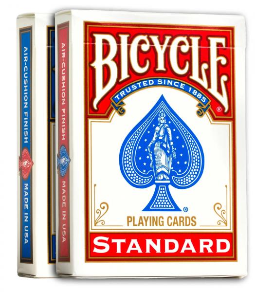 Bicycle Gold Standard Red & Blue