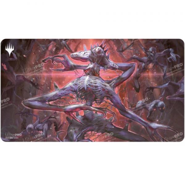 MTG: Duskmourn Playmat Mythic Cycle Black