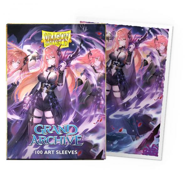 Matte Art Standard Sleeves: Grand Archive - Tristan, Shadowdancer (100 Rules of Play Matte Art Standard Sleeves: Grand Archive - Tristan, Shadowdancer (100 Rules of Play