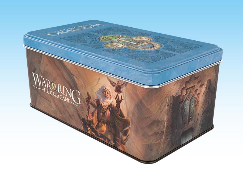 Free Peoples - Card Box and Sleeves (Radagast version): War of the Ring The Card Game