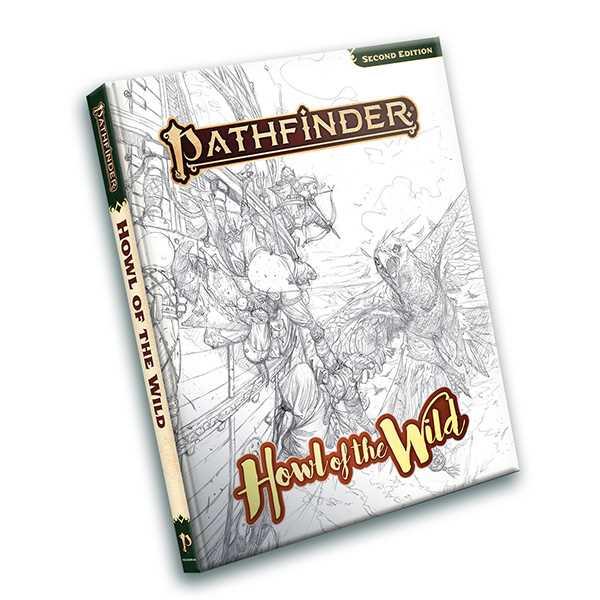 Howl of the Wild Sketch Cover Edition (P2): Pathfinder RPG