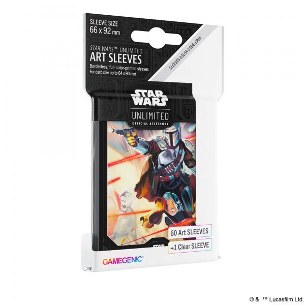 Gamegenic Star Wars: Unlimited Art Sleeves - Mandalorian