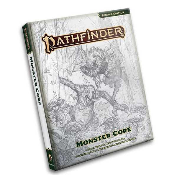 Monster Core Sketch Cover Edition: Pathfinder RPG