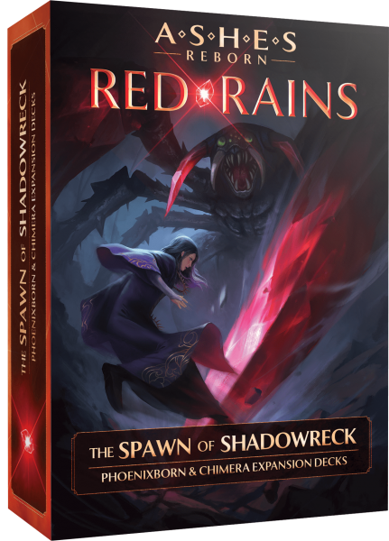 Ashes Reborn: Red Rains - The Spawn of Shadowreck - Phoenixborn & Chimera Expansion Decks