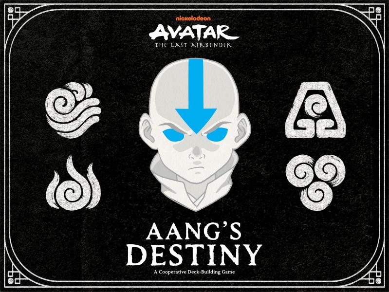 Avatar The Last Airbender: Aang's Destiny A Cooperative Deck-Building Game