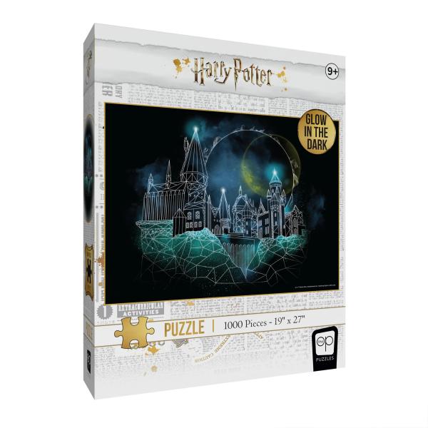 Harry Potter Magic of Hogwarts Glow Puzzle