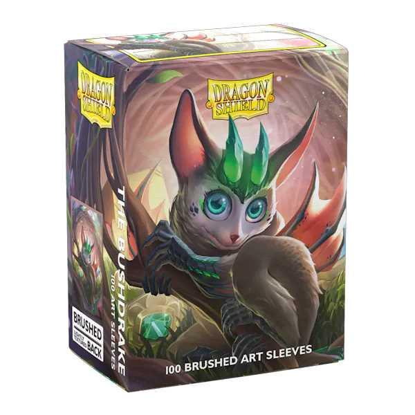 Dragon Shield The Bushdrake Brushed ART Sleeves - Standard Size (100)