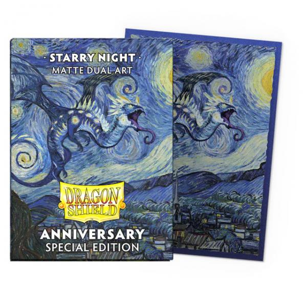 Dragon Shield Matte Dual Standard Sleeves: Starry Night Anniversary Special Edition (100 ct.)