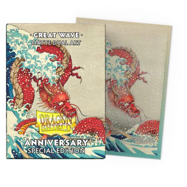 Dragon Shield Matte Dual Standard Sleeves: Great Wave Anniversary Special Edition (100 ct.)