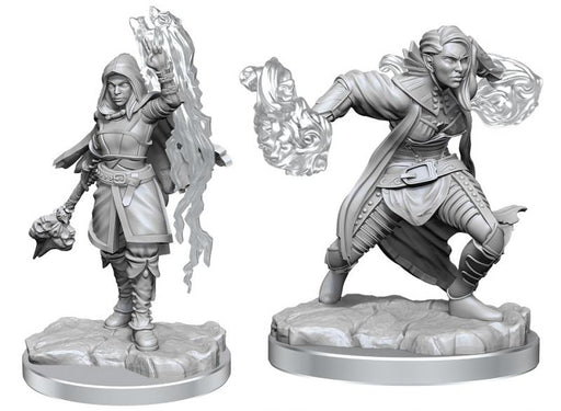 Half-Elf Warlock: D&D Nolzur's Marvelous Unpainted Miniatures (W20)