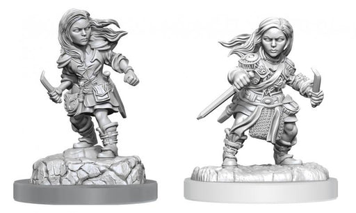 Halfling Rogue Female: D&D Nolzur's Marvelous Unpainted Miniatures (W20)