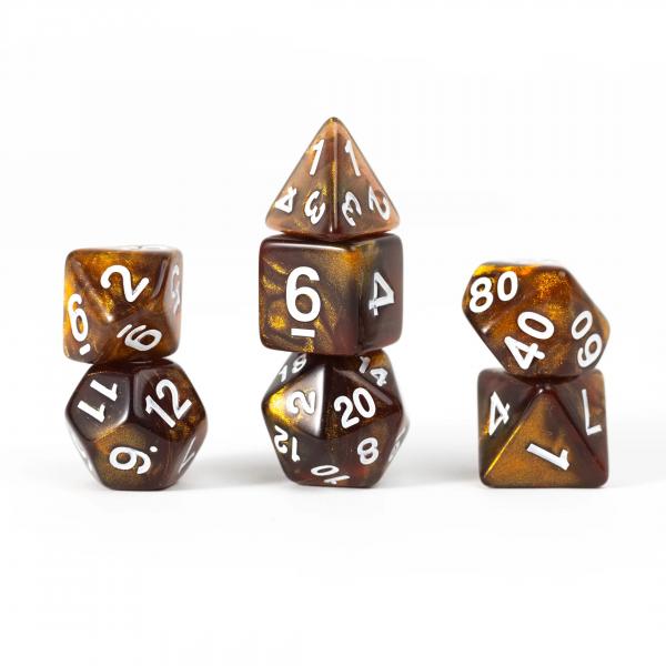 Topaz: Treasures Unearthed 7-Piece Polyhedral - Sirius Dice [ Pre-order ]