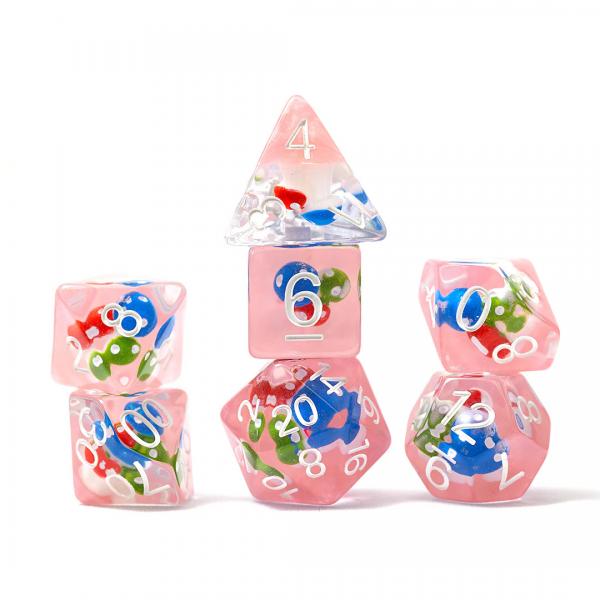 Magic Mushroom 7-Piece Polyhedral Dice Set - Sirius Dice [ Pre-order ]