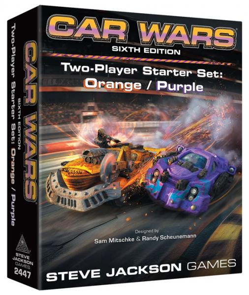 Car Wars Two-Player Starter Set Orange / Purple 6th Edition