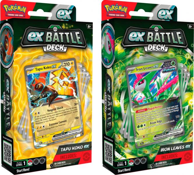 Pokemon TCG: Tapu Koko / Iron Leaves Battle Deck