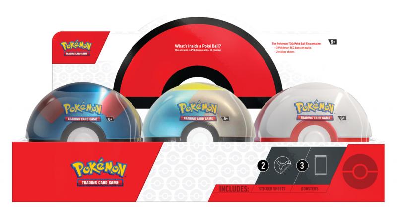 Pokemon TCG: Poke Ball Tin 2024