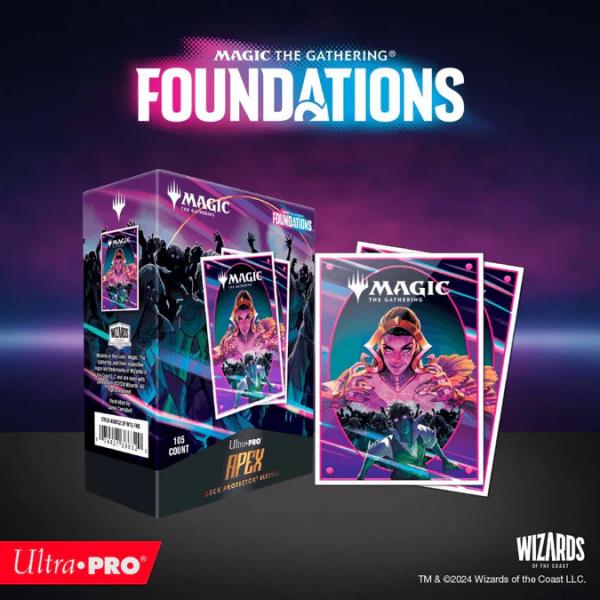 MTG: Foundations 105ct Apex Deck Protector Sleeves