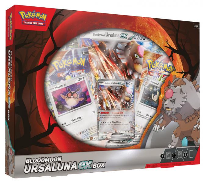 Pokémon TCG: Bloodmoon Ursaluna ex Box [ Pre-order ]