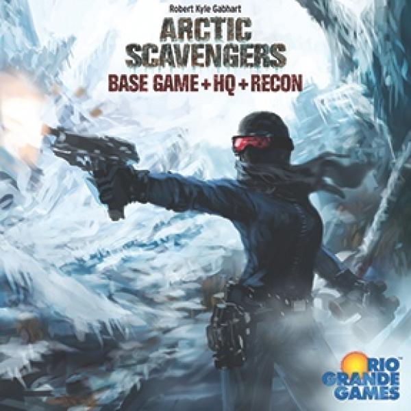 Arctic Scavengers: Base Game+HQ+Recon front of box