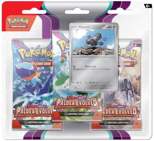 Pokemon TCG: Scarlet & Violet 2 – Paldea Evolved 3-Pack Booster