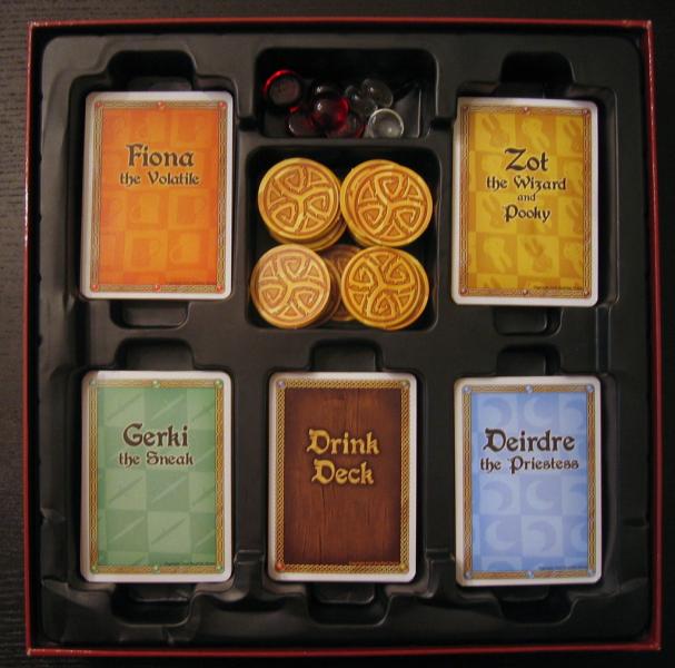 Red Dragon Inn game components