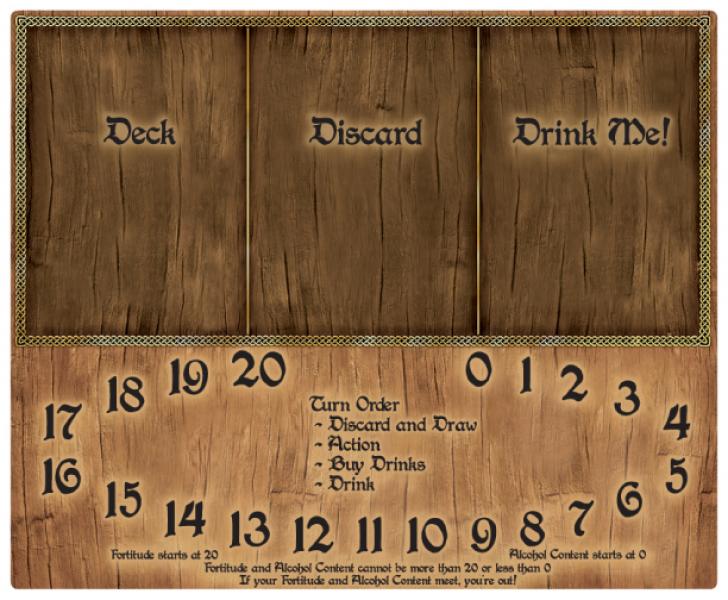 Red Dragon Inn player mat