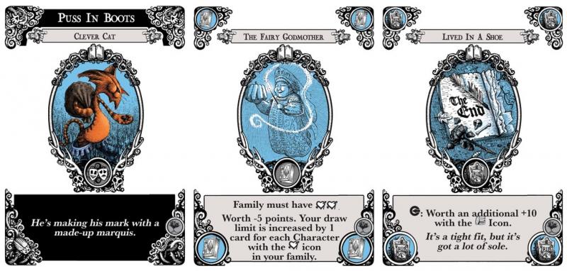 Fairytale Gloom sample cards