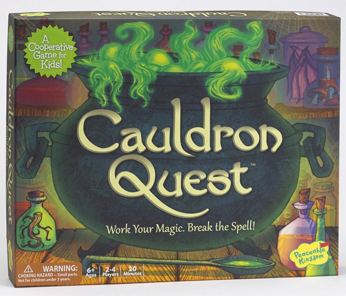 Cauldron Quest front of box