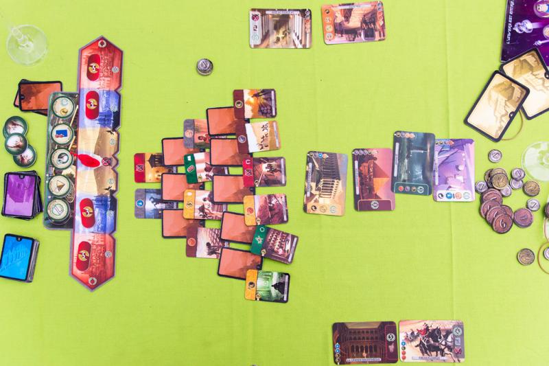 7 Wonders: Duel gameplay