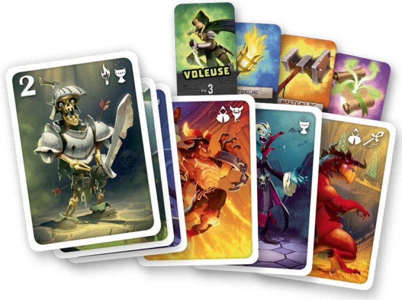 Welcome to the Dungeon example cards