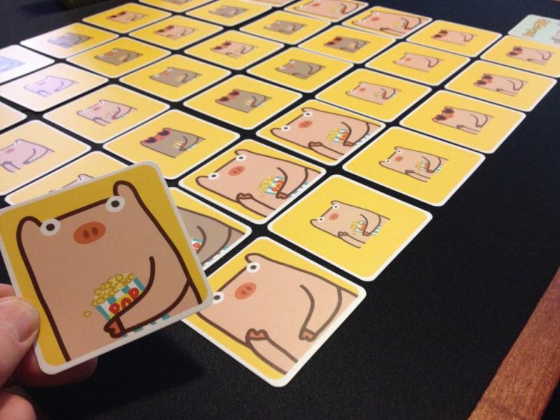 Pick a Pig playing cards 
