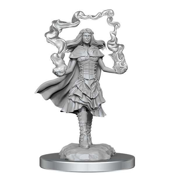 Dark Spellcaster & Flameskulls: D&D Nolzur's Marvelous Unpainted Miniatures (W21)