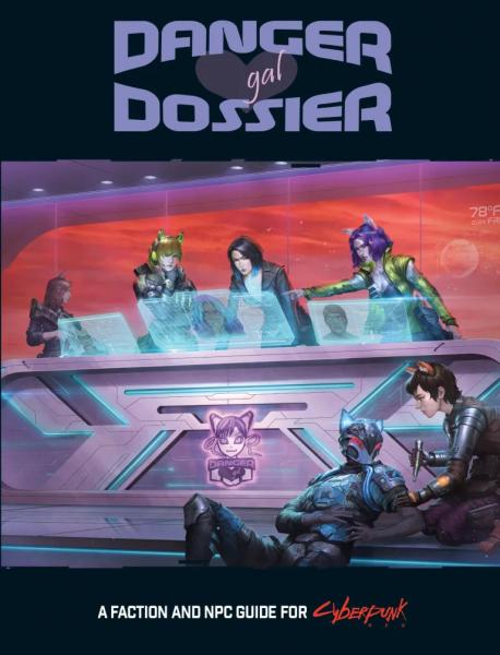 Cyberpunk Red RPG Danger Gal Dossier