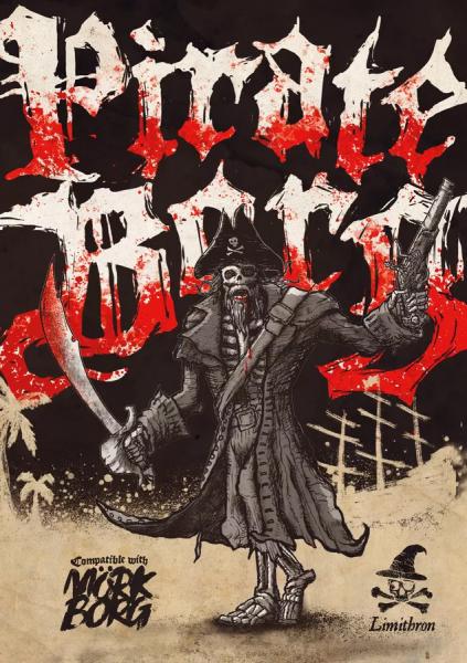 PIRATE BORG Core Rulebook (Fantasy RPG, Digest-Sized Hardback)