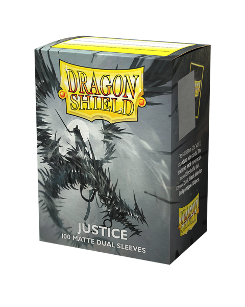 Dragon Shield Matte Dual Sleeves Standard Size - Justice (100)