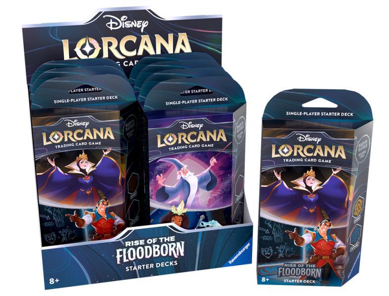 Disney Lorcana: Rise of the Floodborn - Starter Deck Amethyst & Steel