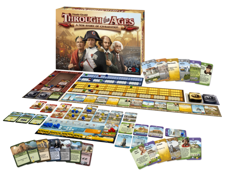 Through the Ages: A New Story of Civilization box components