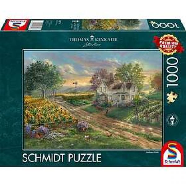 Thomas Kinkade: Sunflower Fields (1000pc)