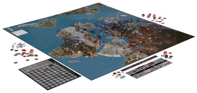 Axis & Allies 1940 Europe 2nd Edition contents components