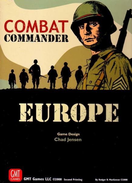 Combat Commander Europe Front of box