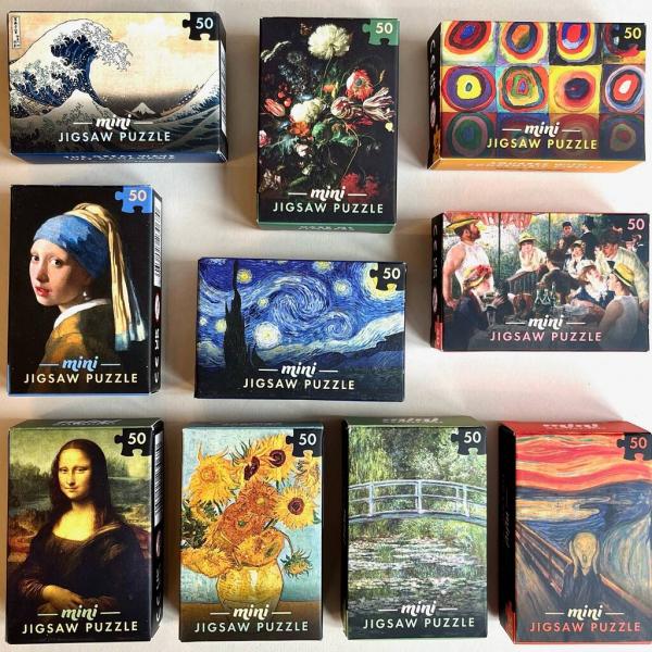 Mini Masterpieces 50pc Jigsaw Puzzles