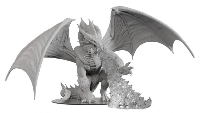 Gargantuan Bahamut: D&D Nolzur's Marvelous Unpainted Miniatures (W22)